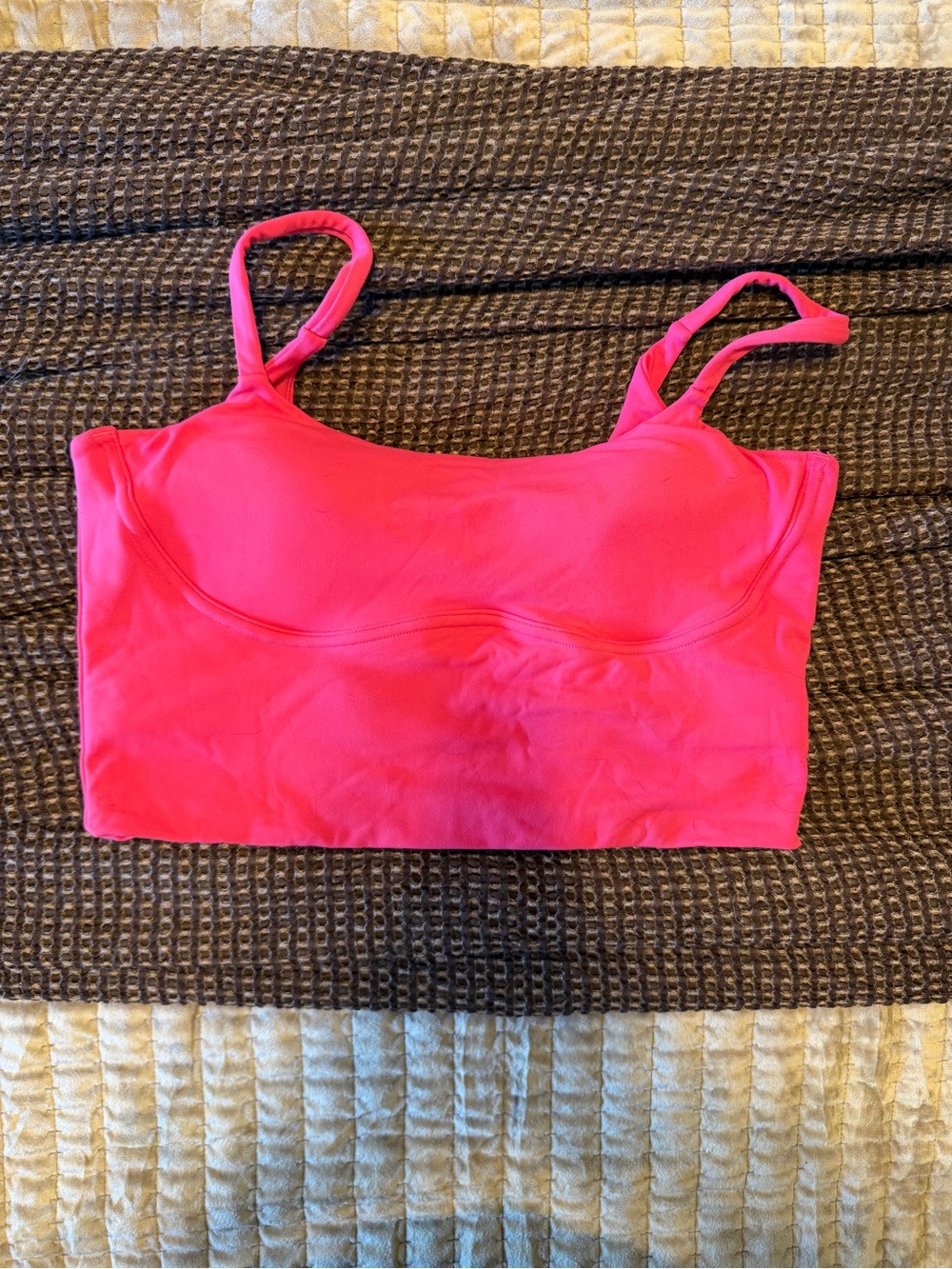 Women's Hot Pink Athletic Top